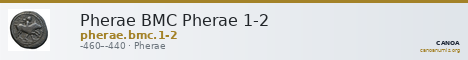 Pherae BMC Pherae 1-2 — CANOA