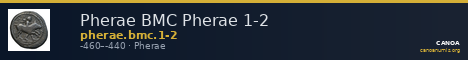 Pherae BMC Pherae 1-2 — CANOA