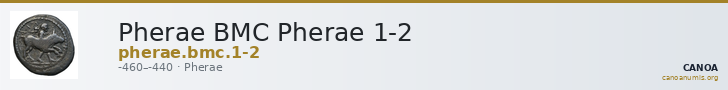 Pherae BMC Pherae 1-2 — CANOA
