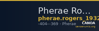 Pherae Rogers 1932 511 — CANOA