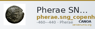 Pherae SNG Copenhagen Pherae 234 — CANOA