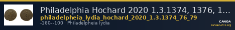 Philadelphia Hochard 2020 1.3.1374, 1376, 1379 — CANOA