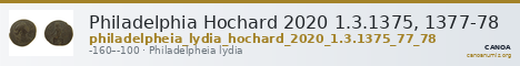 Philadelphia Hochard 2020 1.3.1375, 1377-78 — CANOA