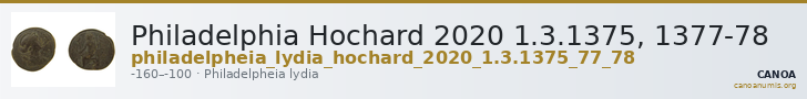Philadelphia Hochard 2020 1.3.1375, 1377-78 — CANOA