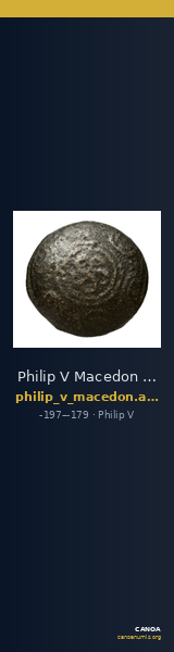 Philip V Macedon AMNG III.2 2 — CANOA