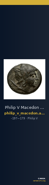 Philip V Macedon AMNG III.2 20-21 — CANOA