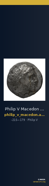 Philip V Macedon AMNG III.2 4-6 — CANOA
