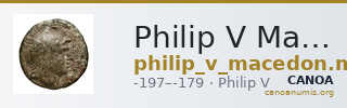 Philip V Macedon Mamroth 1935 20 — CANOA