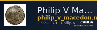 Philip V Macedon Mamroth 1935 20 — CANOA