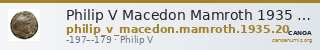 Philip V Macedon Mamroth 1935 20 — CANOA
