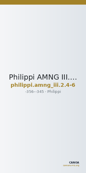 Philippi AMNG III.2 4-6 — CANOA