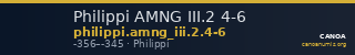 Philippi AMNG III.2 4-6 — CANOA