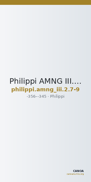 Philippi AMNG III.2 7-9 — CANOA