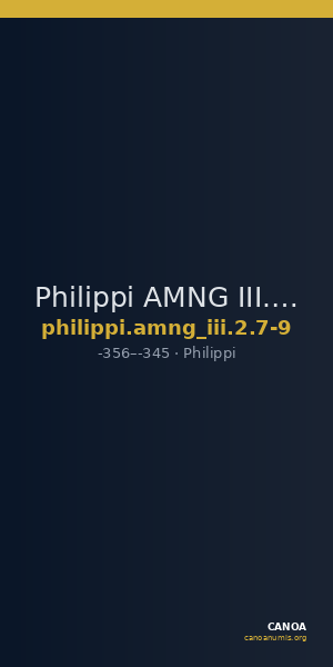 Philippi AMNG III.2 7-9 — CANOA