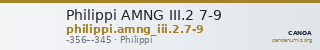 Philippi AMNG III.2 7-9 — CANOA
