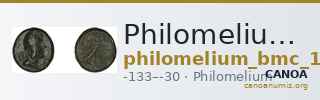 Philomelium BMC Philomelium 1-2 — CANOA