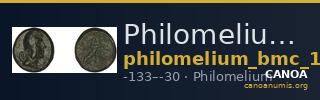 Philomelium BMC Philomelium 1-2 — CANOA