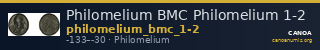 Philomelium BMC Philomelium 1-2 — CANOA