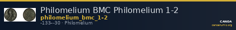 Philomelium BMC Philomelium 1-2 — CANOA