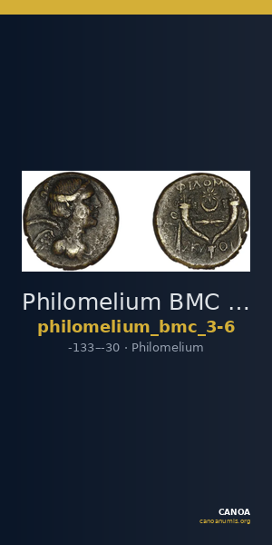 Philomelium BMC Philomelium 3-6 — CANOA