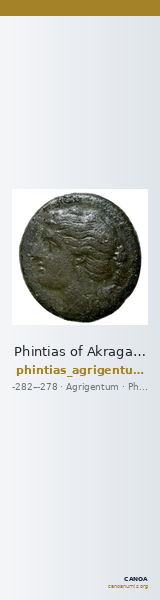 Phintias of Akragas Agrigentum Puglisi 2009 263 — CANOA