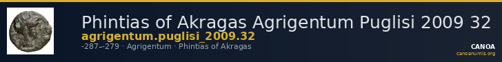 Phintias of Akragas Agrigentum Puglisi 2009 32 — CANOA