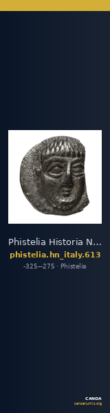 Phistelia Historia Numorum Italy 613 — CANOA