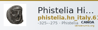 Phistelia Historia Numorum Italy 613 — CANOA