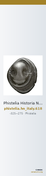 Phistelia Historia Numorum Italy 618 — CANOA