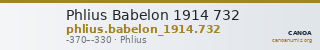 Phlius Babelon 1914 732 — CANOA