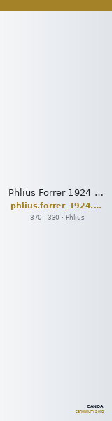 Phlius Forrer 1924 115_121-122 — CANOA