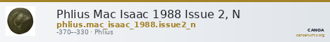 Phlius Mac Isaac 1988 Issue 2, N — CANOA