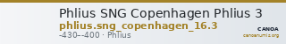 Phlius SNG Copenhagen Phlius 3 — CANOA