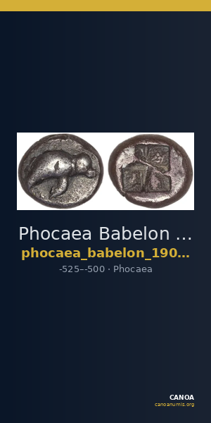 Phocaea Babelon 1907 512-4 — CANOA