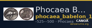 Phocaea Babelon 1907 512-4 — CANOA