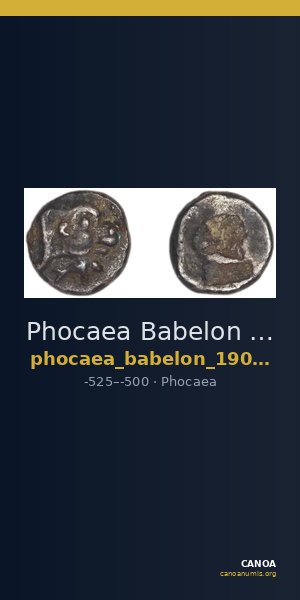 Phocaea Babelon 1907 515-520 — CANOA