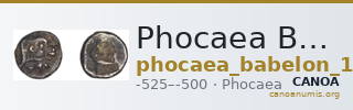 Phocaea Babelon 1907 515-520 — CANOA