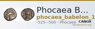Phocaea Babelon 1907 522 — CANOA