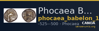 Phocaea Babelon 1907 522 — CANOA