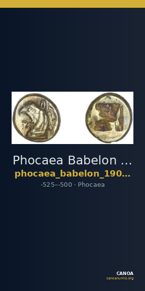 Phocaea Babelon 1907 530 — CANOA