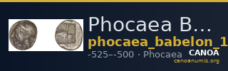 Phocaea Babelon 1907 532 — CANOA