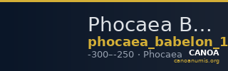 Phocaea Babelon 1910 2051-2 — CANOA
