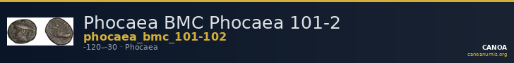 Phocaea BMC Phocaea 101-2 — CANOA