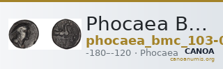 Phocaea BMC Phocaea 103-8 — CANOA