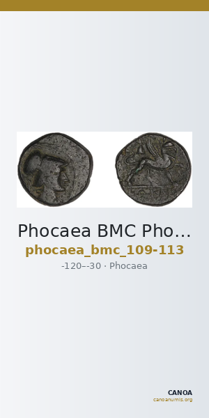 Phocaea BMC Phocaea 109-13 — CANOA