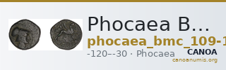 Phocaea BMC Phocaea 109-13 — CANOA