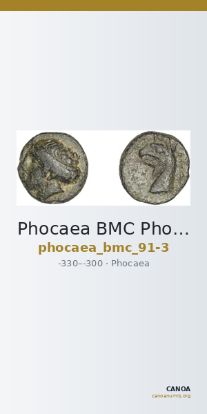 Phocaea BMC Phocaea 91-3 — CANOA