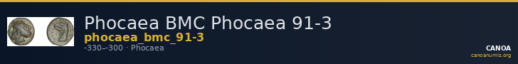 Phocaea BMC Phocaea 91-3 — CANOA