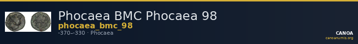 Phocaea BMC Phocaea 98 — CANOA