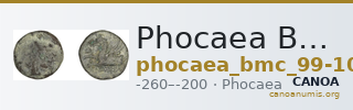 Phocaea BMC Phocaea 99-100 — CANOA